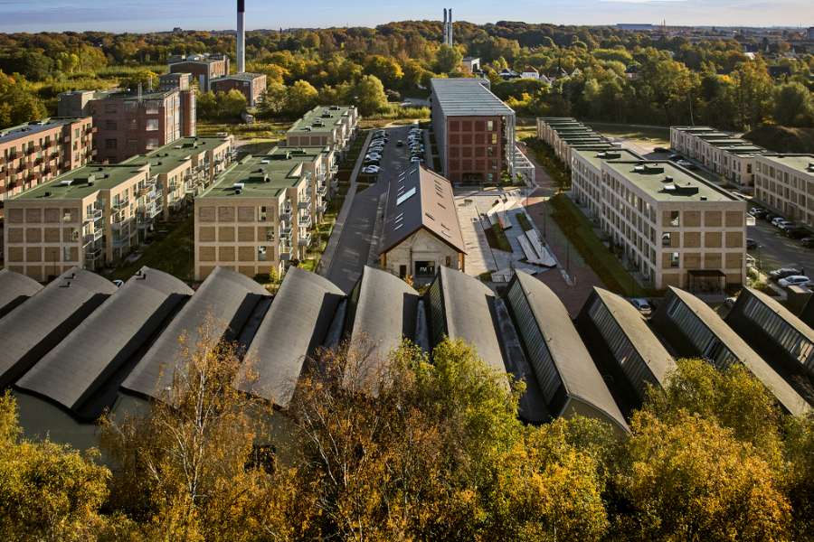 Ældre bygning får ny ”skal” i Dalum Papirfabrik, Dalum Papirfabrik, Dalumvej 116, 5250 Odense